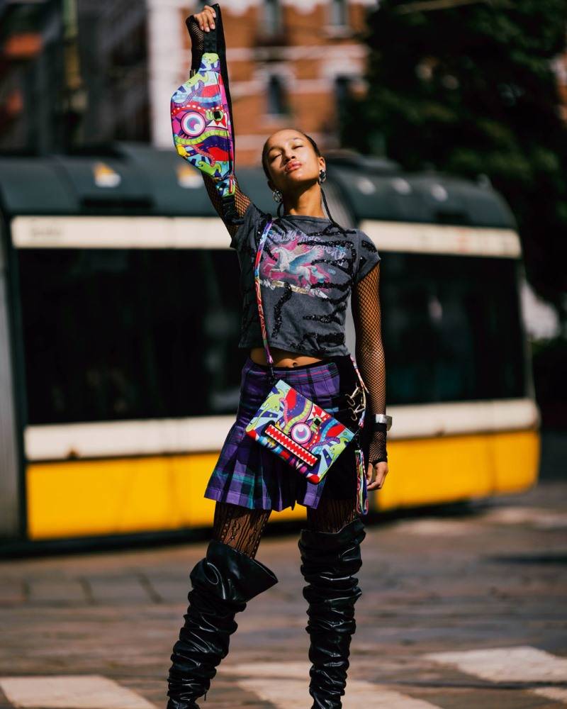 SPRAYGROUND MIND TRIP DRIP CLUTCH
