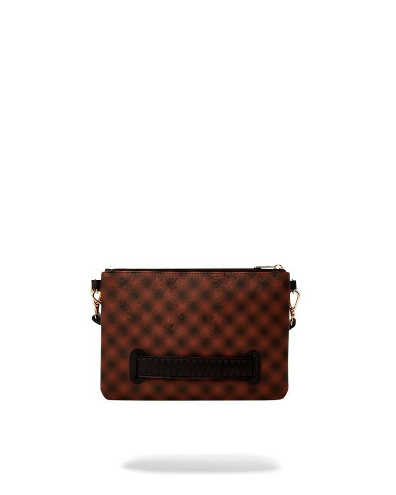 SPRAYGROUND SHARKS IN PARIS BLUR CLUTCH