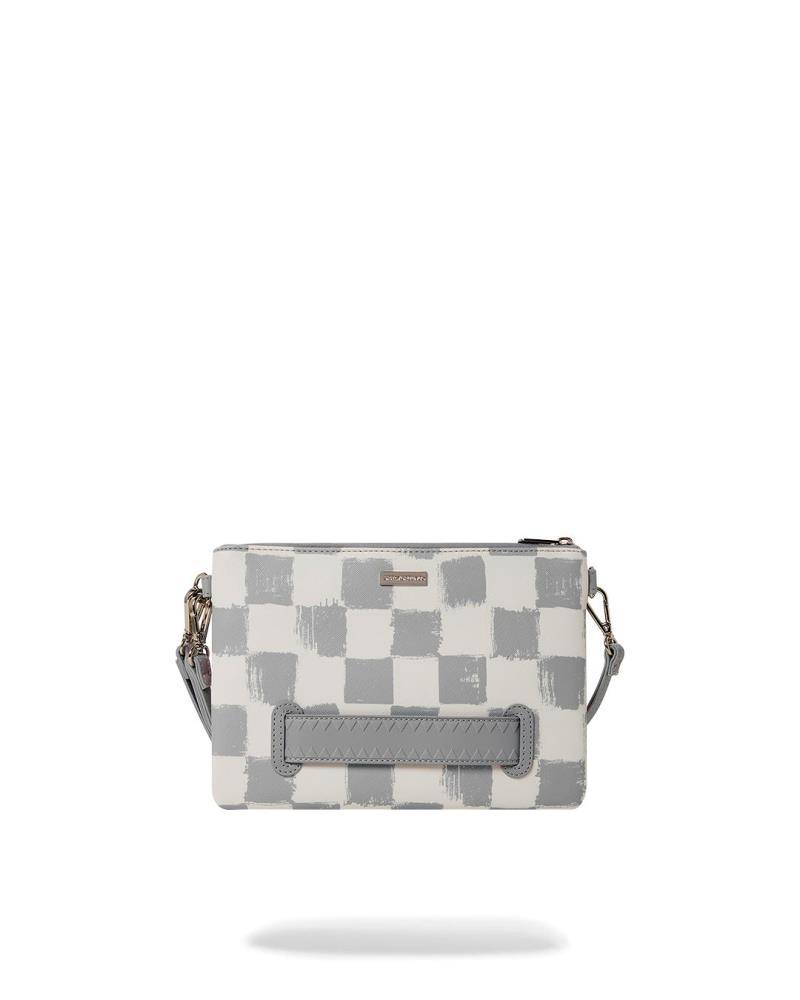 SPRAYGROUND VANQUISH CREAM CLUTCH