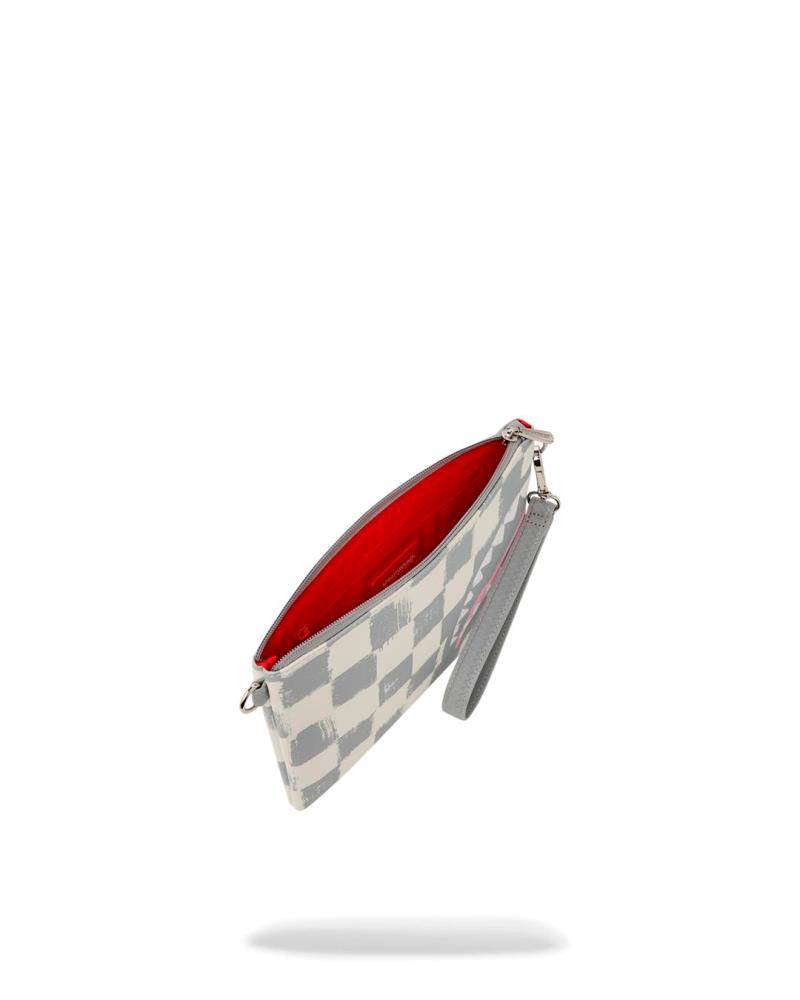 SPRAYGROUND VANQUISH CREAM CLUTCH