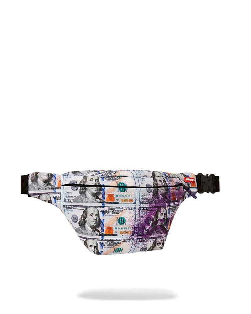 SPRAYGROUND MONEY SPLAT SAVVY CROSS-BODY