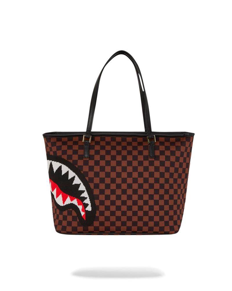 SPRAYGROUND KNIT SHARKS IN PARIS TOTE