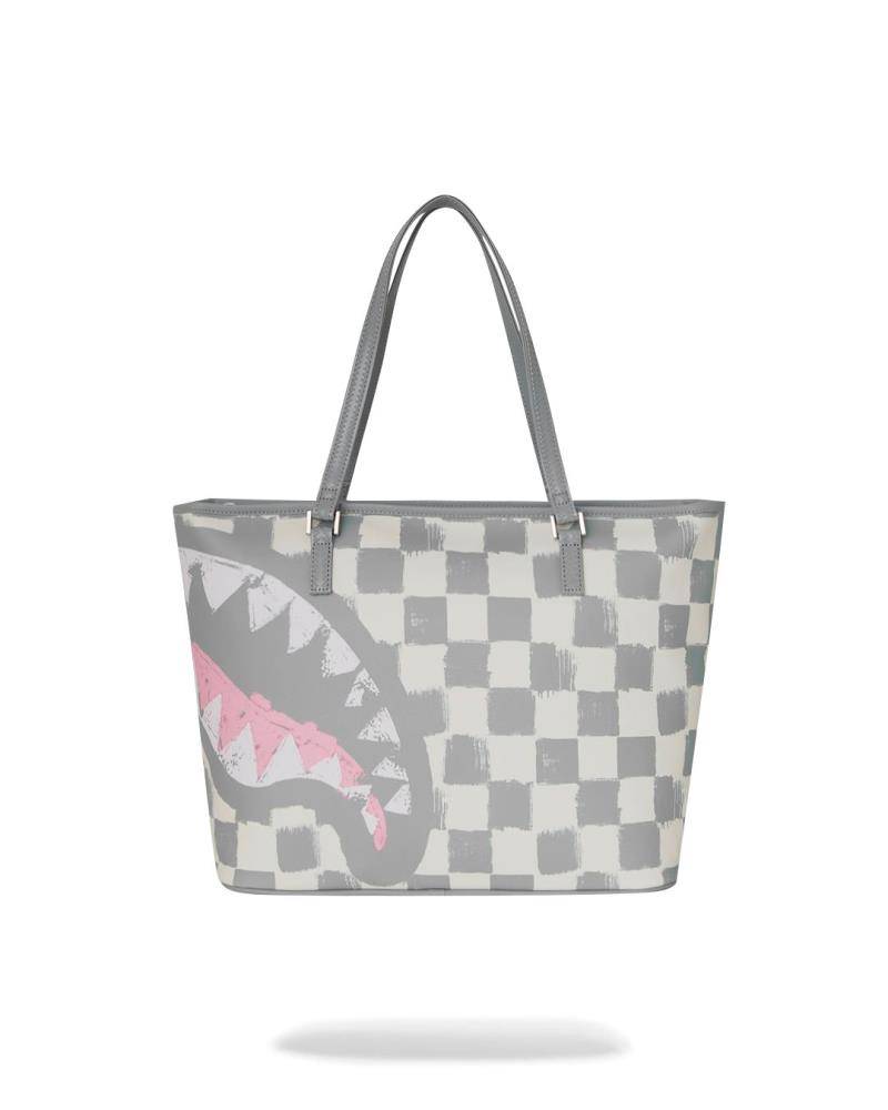 SPRAYGROUND VANQUISH CREAM TOTE