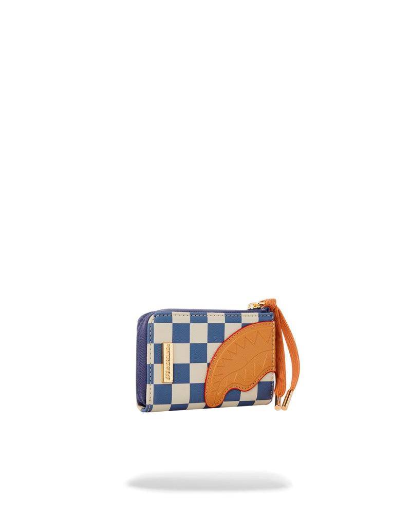 SPRAYGROUND LETTER CHECKERS WALLET