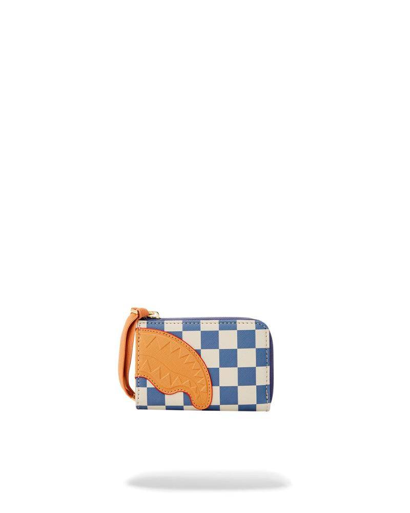 SPRAYGROUND LETTER CHECKERS WALLET