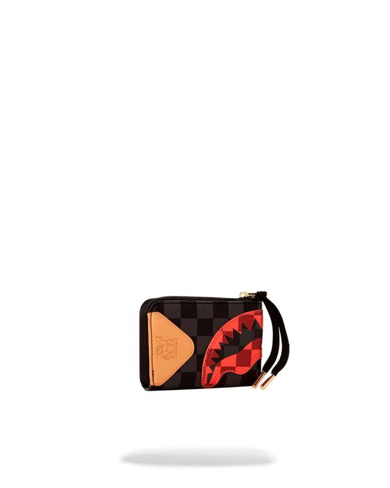 SPRAYGROUND EVIL TRIPLE DECKER WALLET