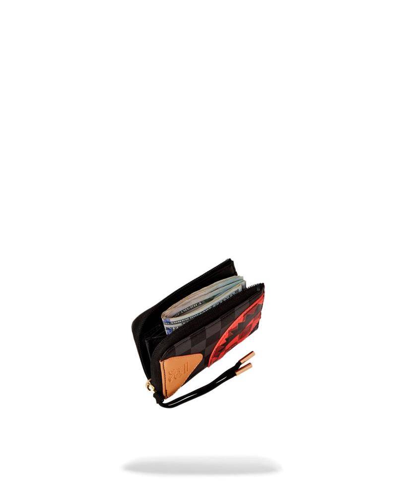 SPRAYGROUND EVIL TRIPLE DECKER WALLET