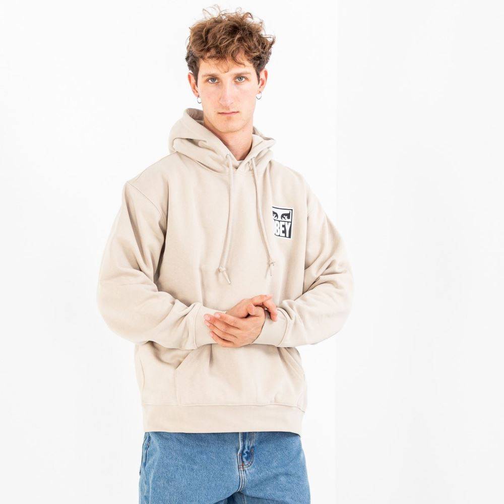 OBEY EYES ICON HOOD FLEECE