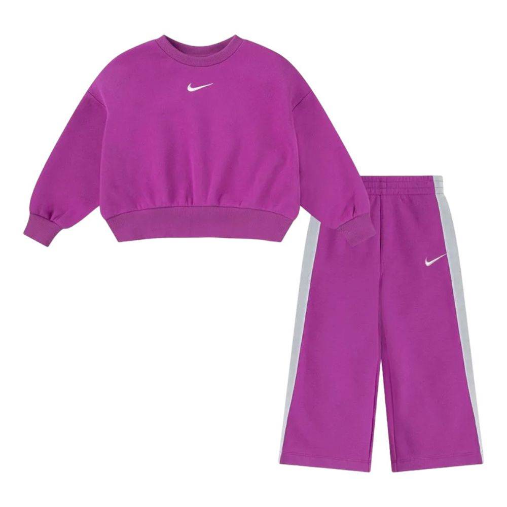 NIKE TODDLER SHINE CREW PANT SET