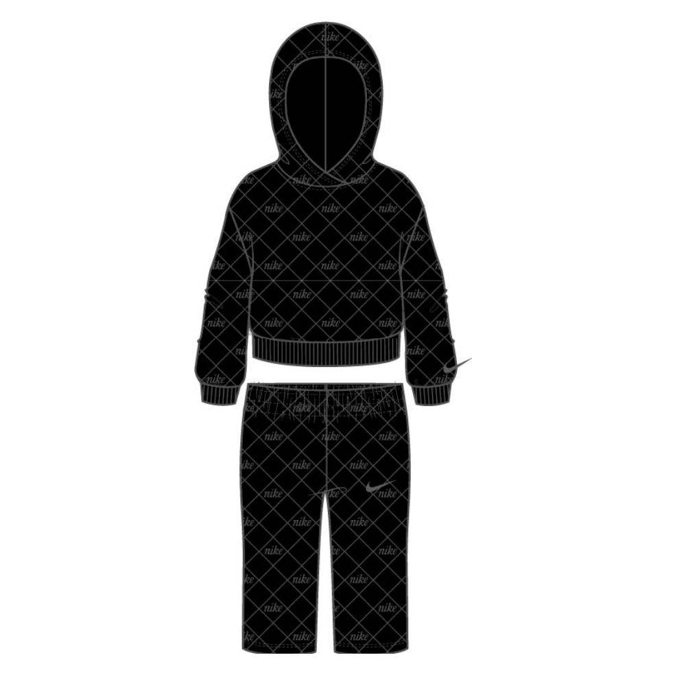 NIKE TODDLER COZY ALL OVER PRINT MONOGRAM SET