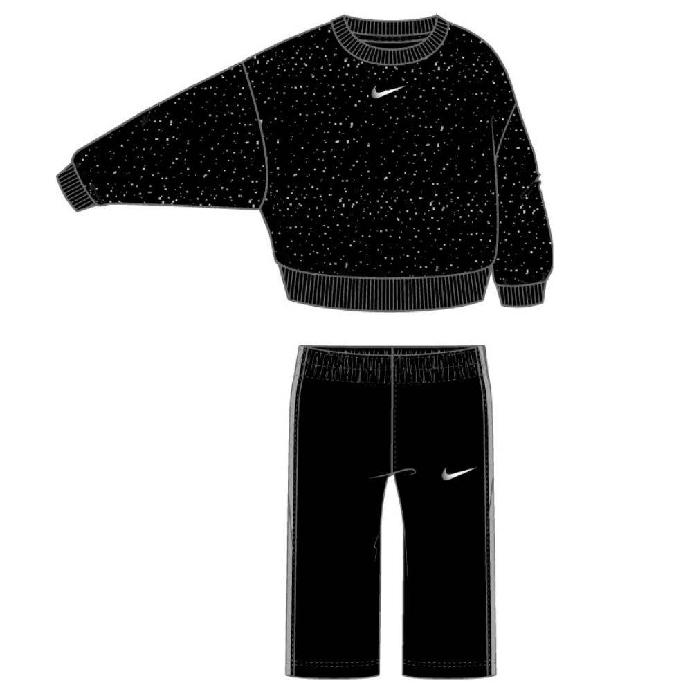 NIKE LITTLE KIDS SHINE CREW PANT SET