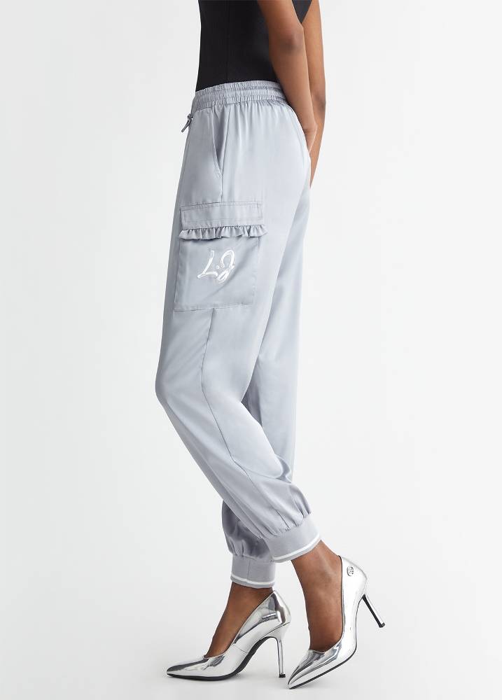 LIU JO SATIN JOGGER PANT