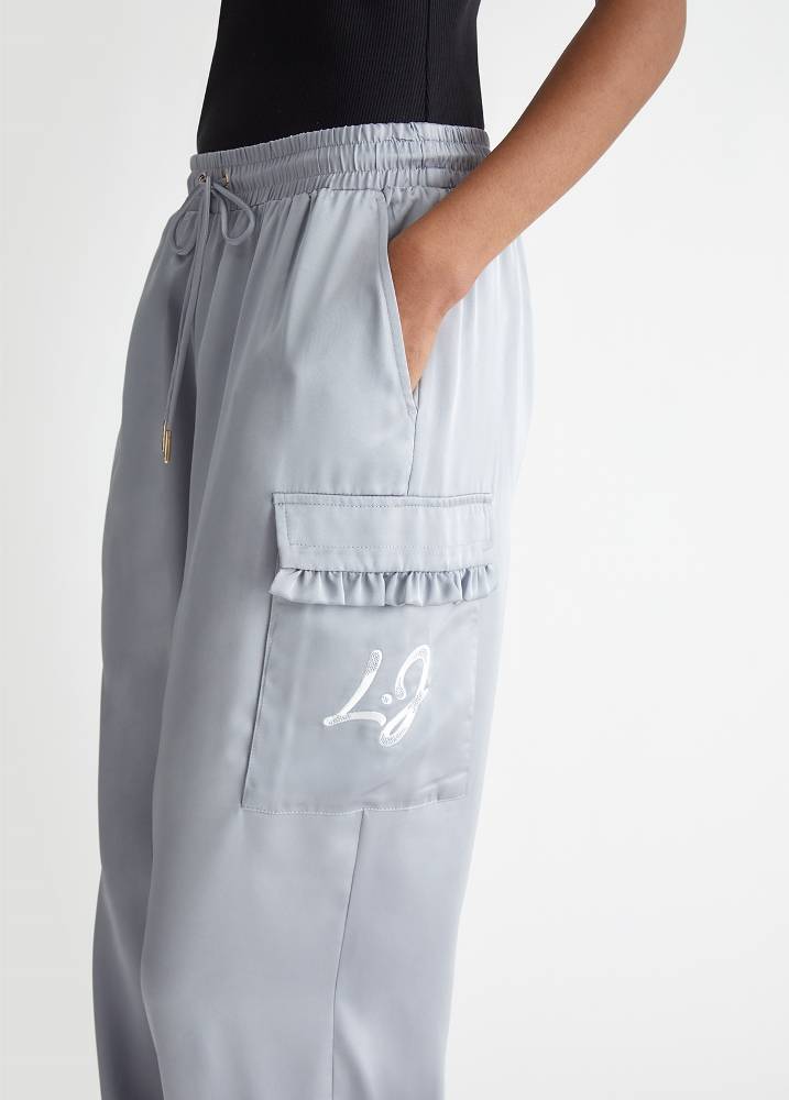 LIU JO SATIN JOGGER PANT