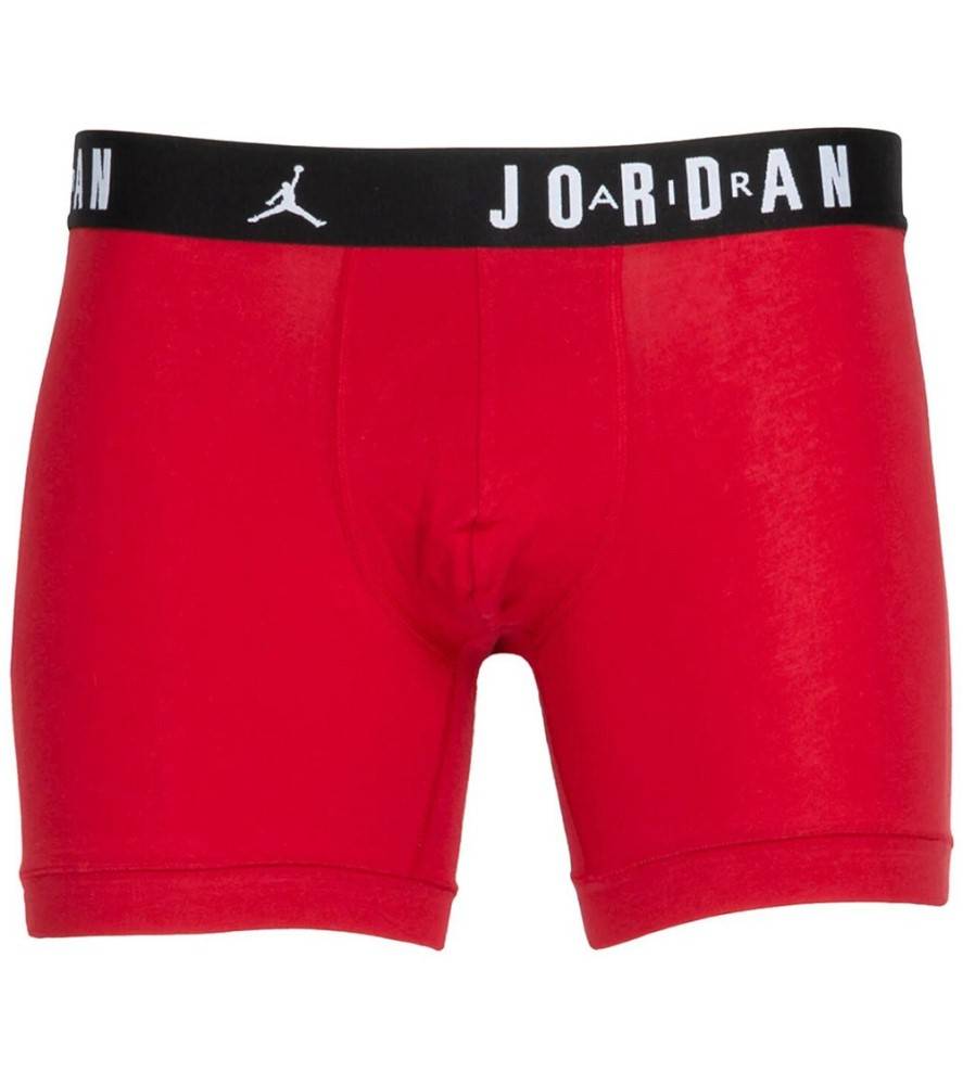 NIKE JORDAN MENS FLIGHT COTTON CORE 3PK BOXER BRIEFS