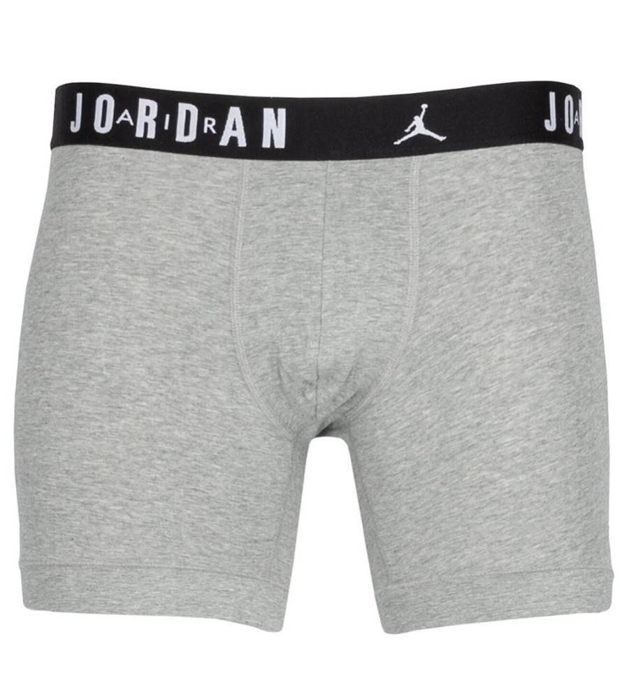 NIKE JORDAN MENS FLIGHT COTTON CORE 3PK BOXER BRIEFS