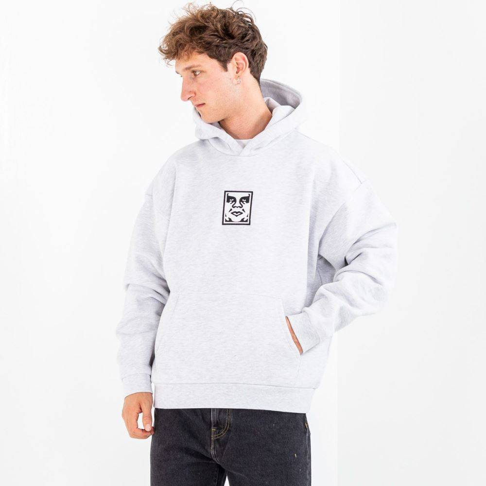 OBEY ICON EXTRA HEAVY HOOD II FLEECE