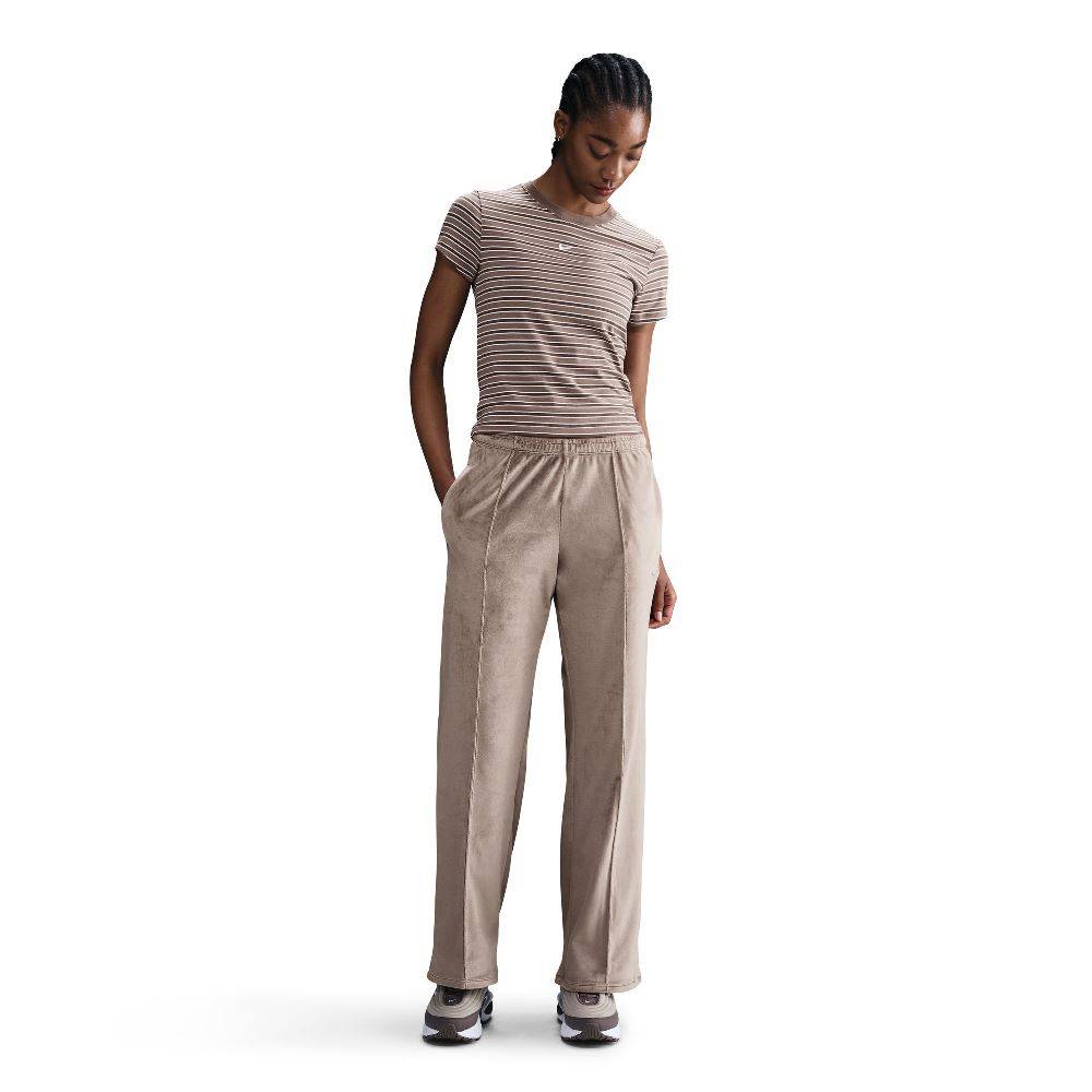 NIKE NSW WOMENS CHILL VELOUR MID-RISE SWEATPANT