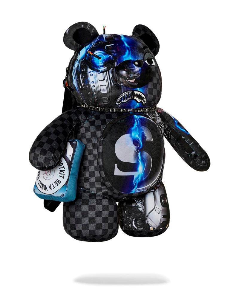 SPRAYGROUND CYBORG BEAR BACKPACK