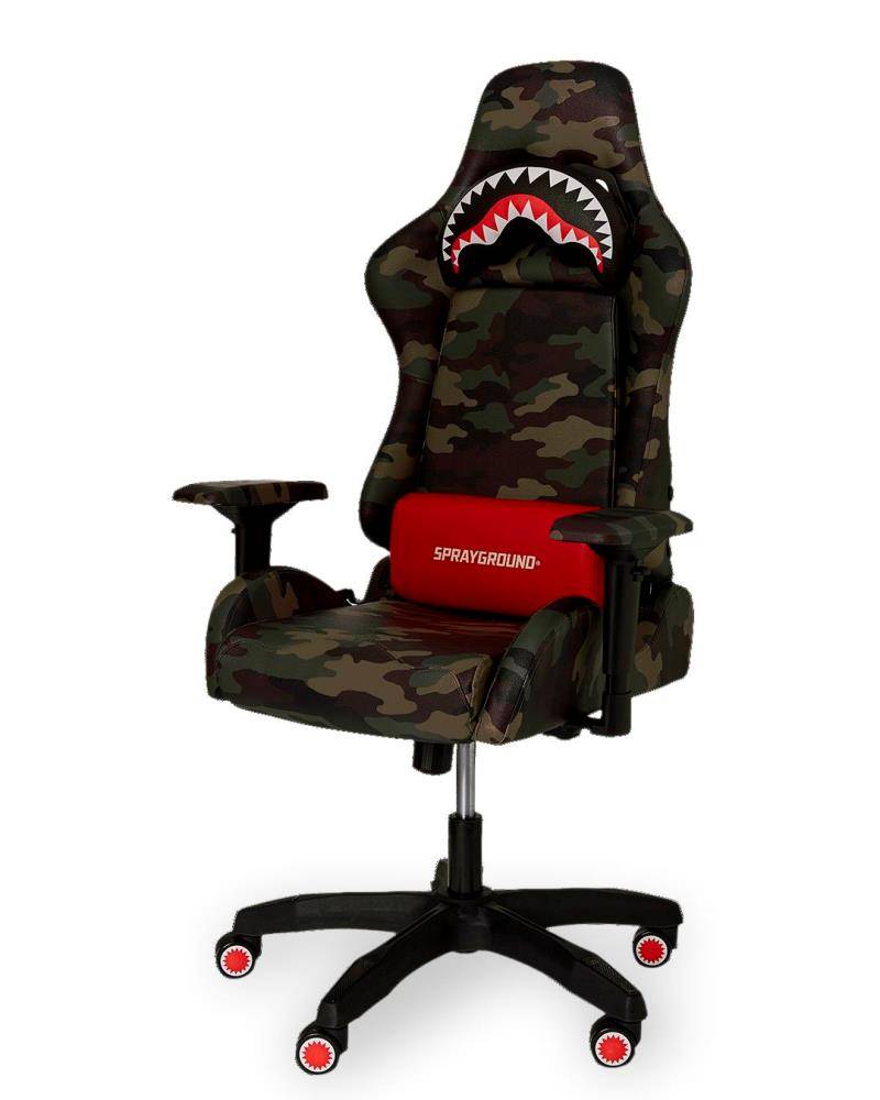 SPRAYGROUND CAMO SHARK GAMER CHAIR