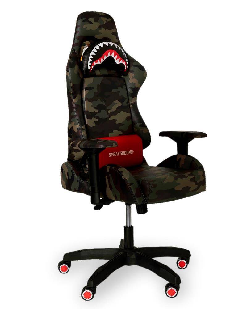 SPRAYGROUND CAMO SHARK GAMER CHAIR
