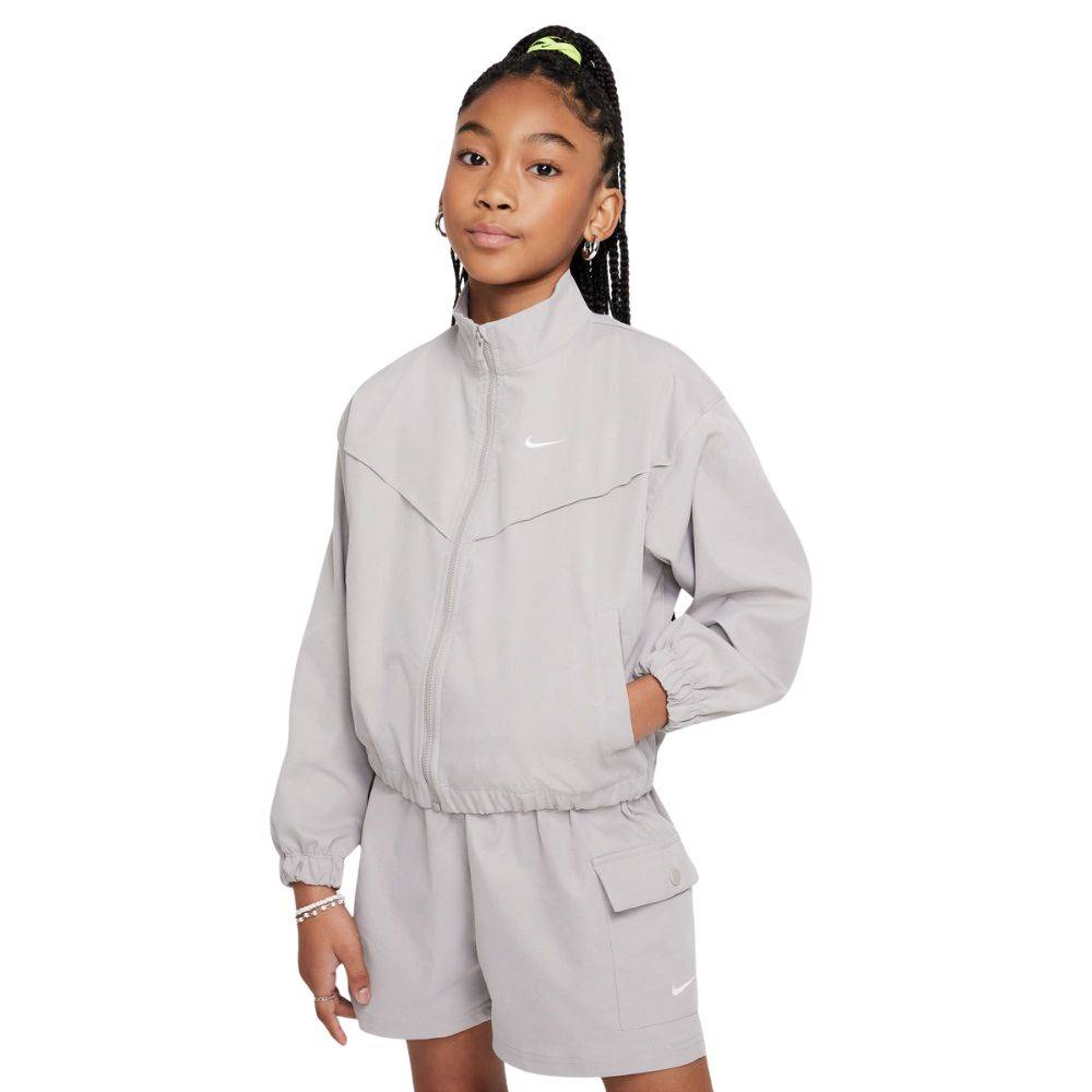 NIKE GIRLS LIGHTWEIGHT OVERSIZED JACKET