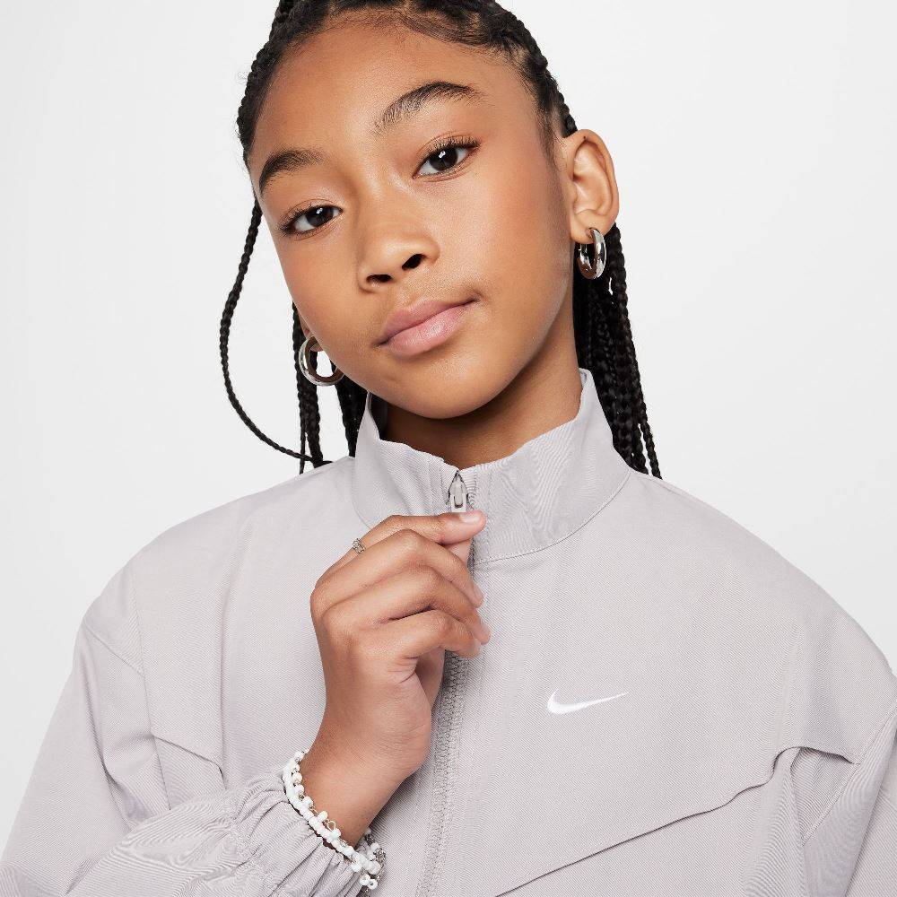 NIKE GIRLS LIGHTWEIGHT OVERSIZED JACKET