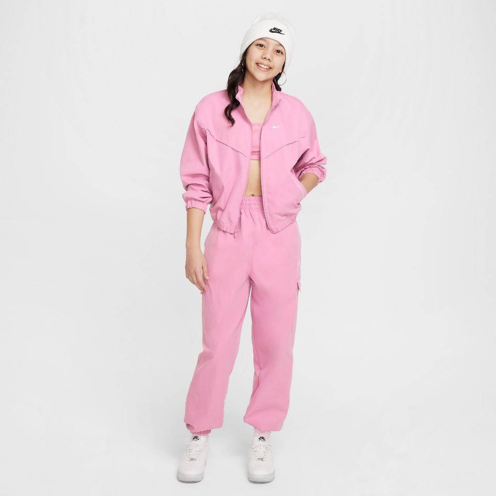 NIKE GIRLS LIGHTWEIGHT OVERSIZED JACKET