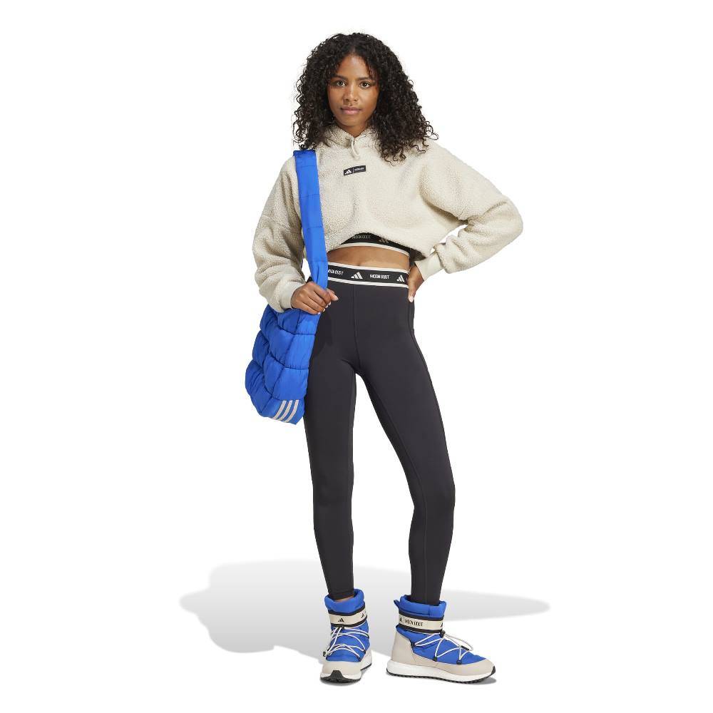 ADIDAS X MOON BOOT CROPPED HOODIE