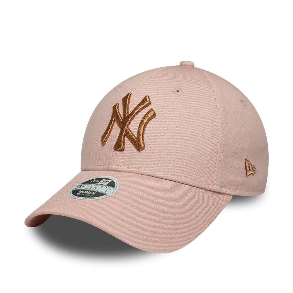 NEW ERA WMNS METALLIC LOGO 9FORTY NEW YORK YANKEES
