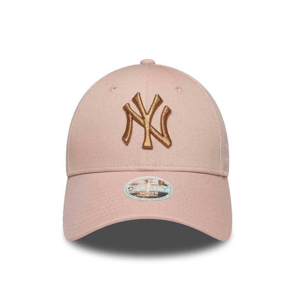 NEW ERA WMNS METALLIC LOGO 9FORTY NEW YORK YANKEES