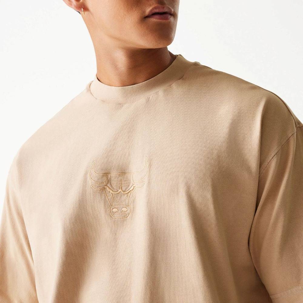 NEW ERA NBA WASHED BOX TEE CHICAGO BULLS