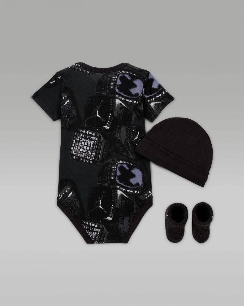 NIKE JORDAN BABY BOY MVP RINGS 3PC SET