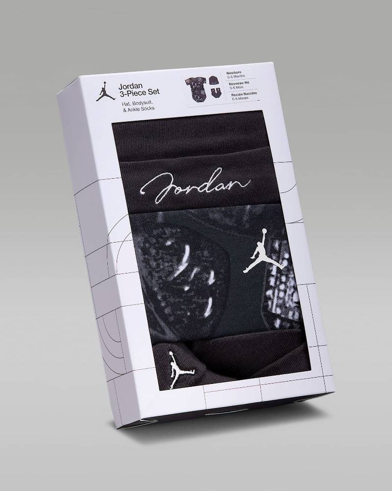 NIKE JORDAN BABY BOY MVP RINGS 3PC SET