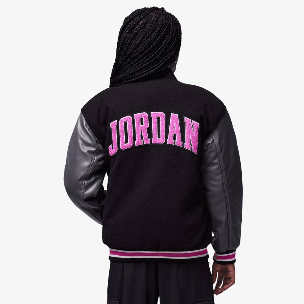 NIKE JORDAN GIRLS VARSITY JACKET