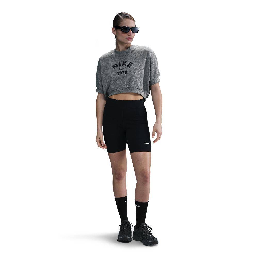 NIKE NSW WOMENS  FRENCH TERRY CROPPED CREW TOP