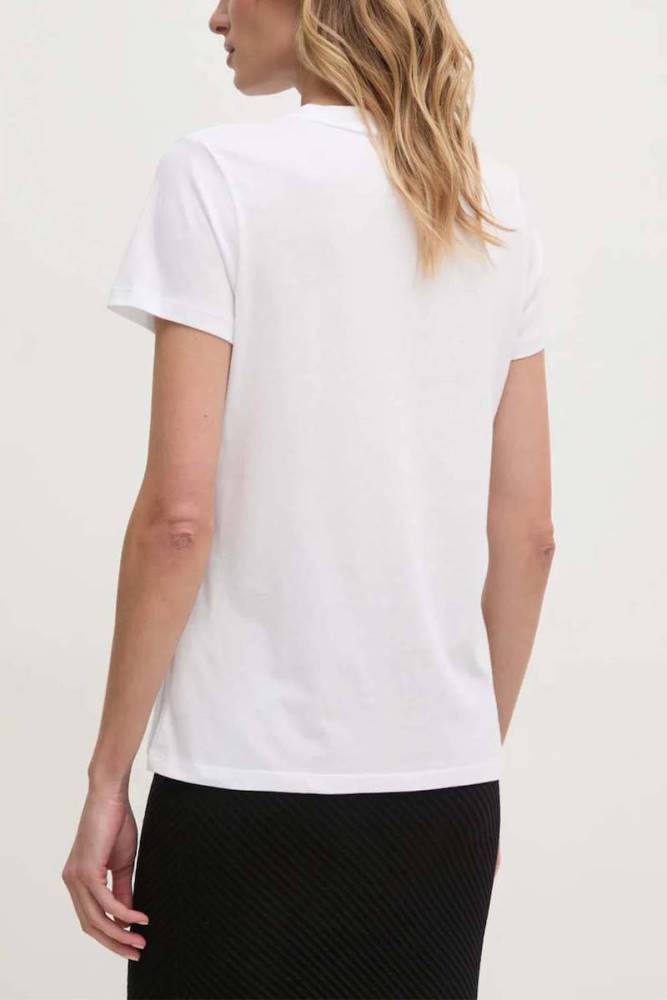 DKNY STUDDED LOGO T-SHIRT