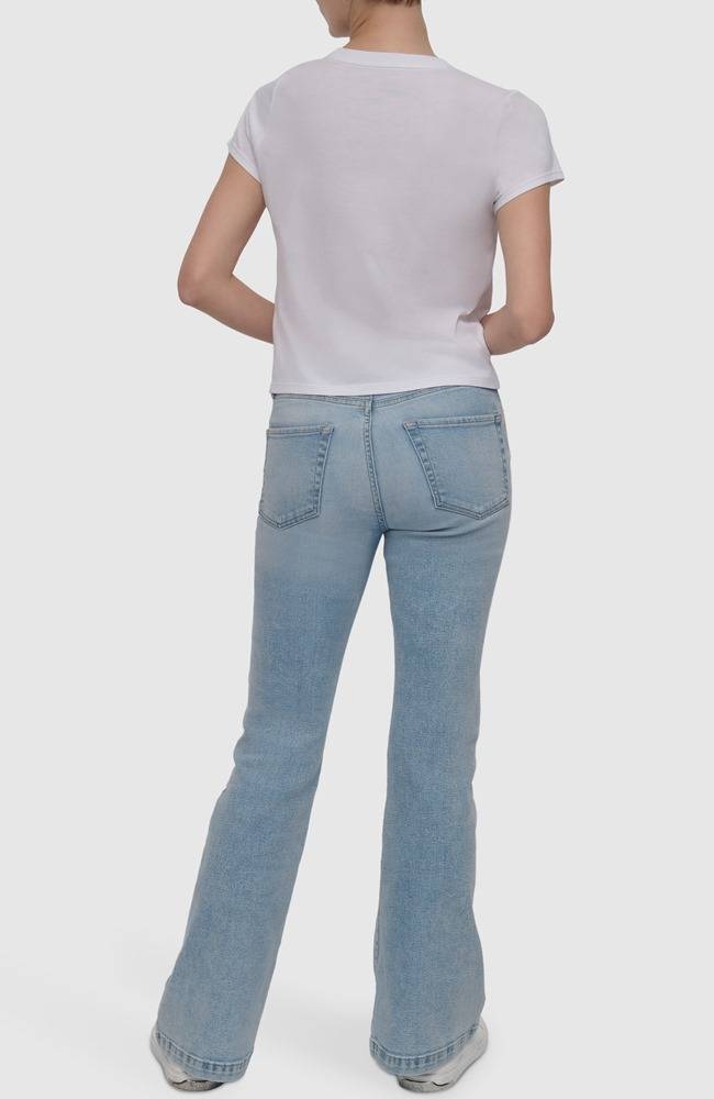 DKNY LOGO SHORT SLEEVE TOP