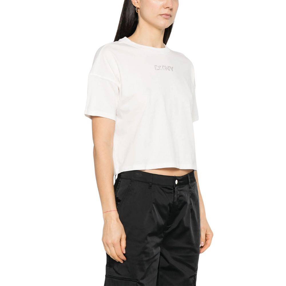 DKNY LOGO SHORT SLEEVE TOP