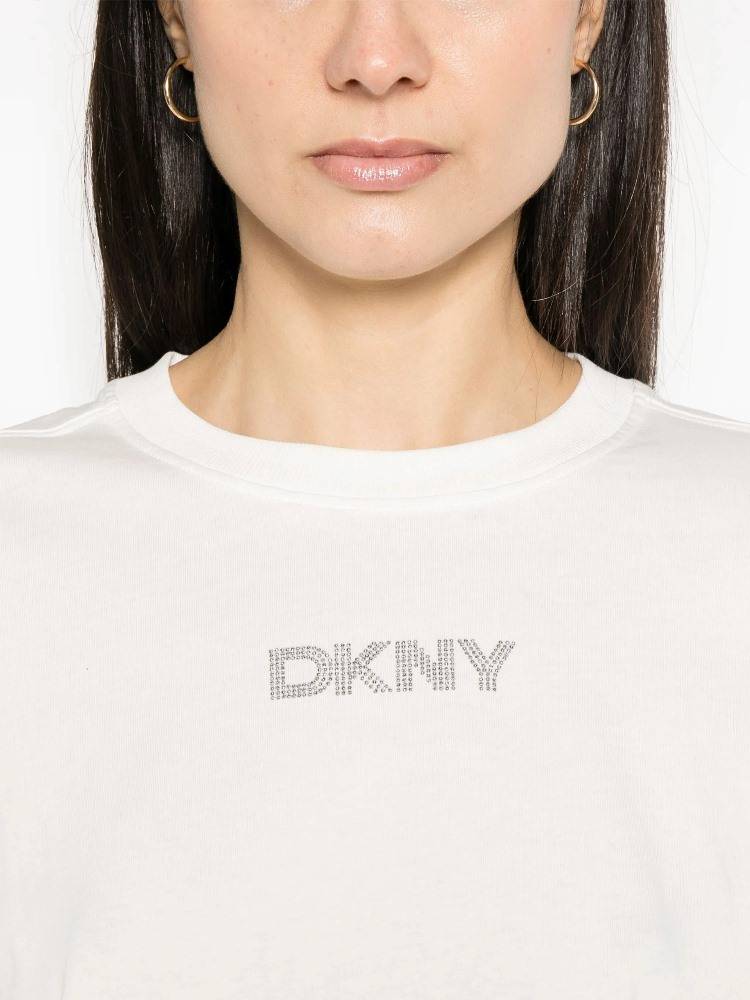 DKNY LOGO SHORT SLEEVE TOP