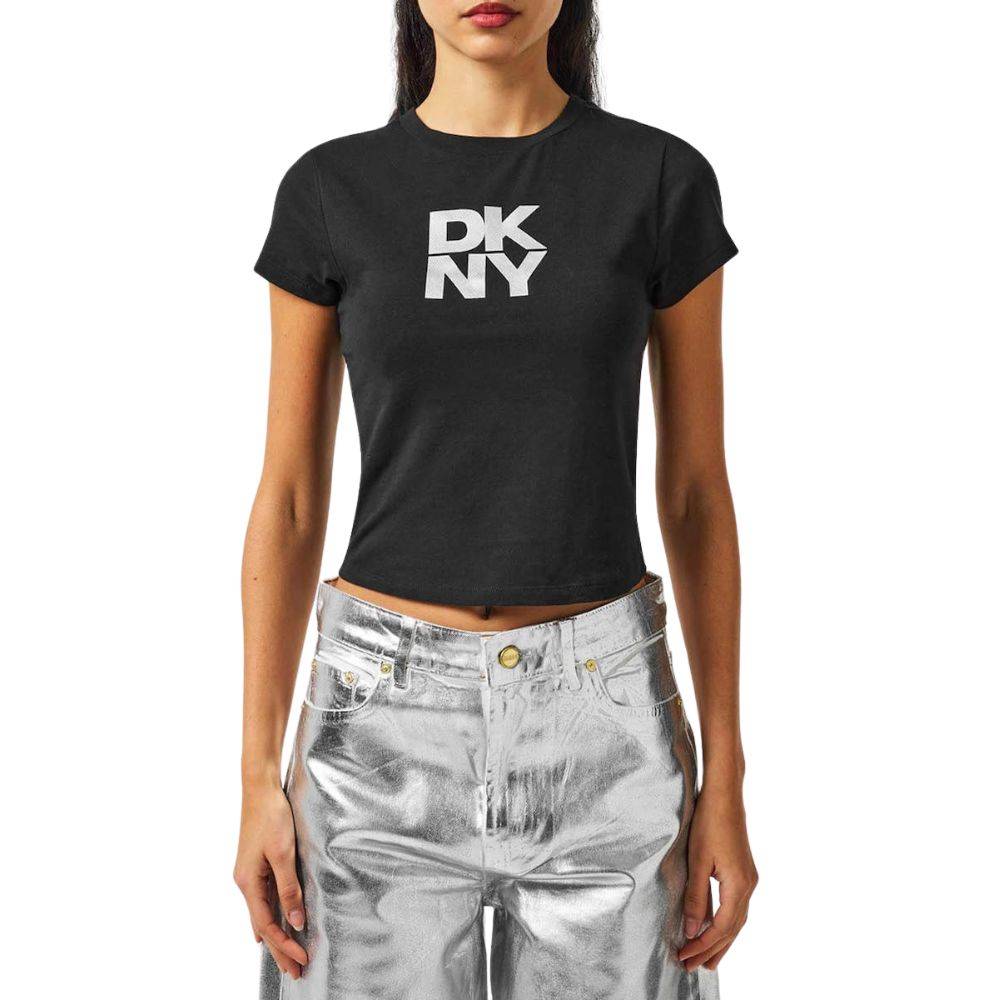 DKNY LOGO SHORT SLEEVE TOP