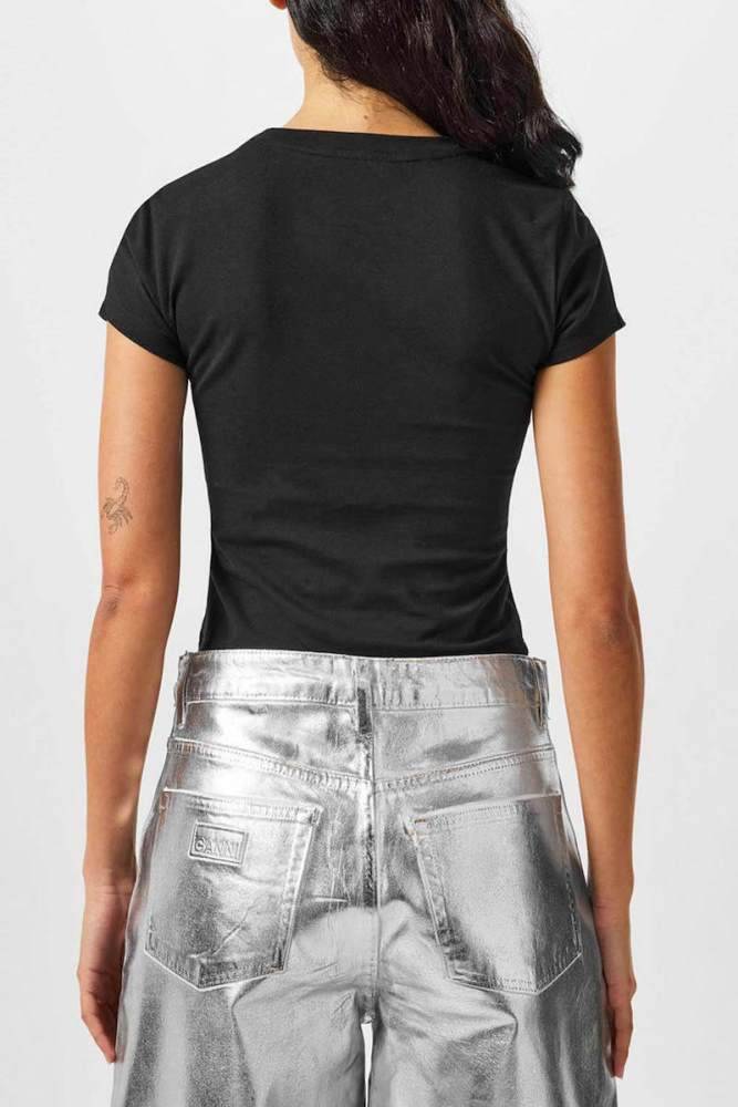 DKNY LOGO SHORT SLEEVE TOP