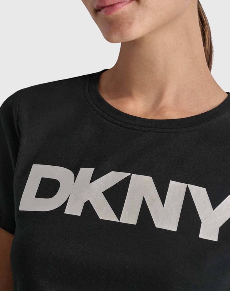 DKNY LOGO SHORT SLEEVE TOP