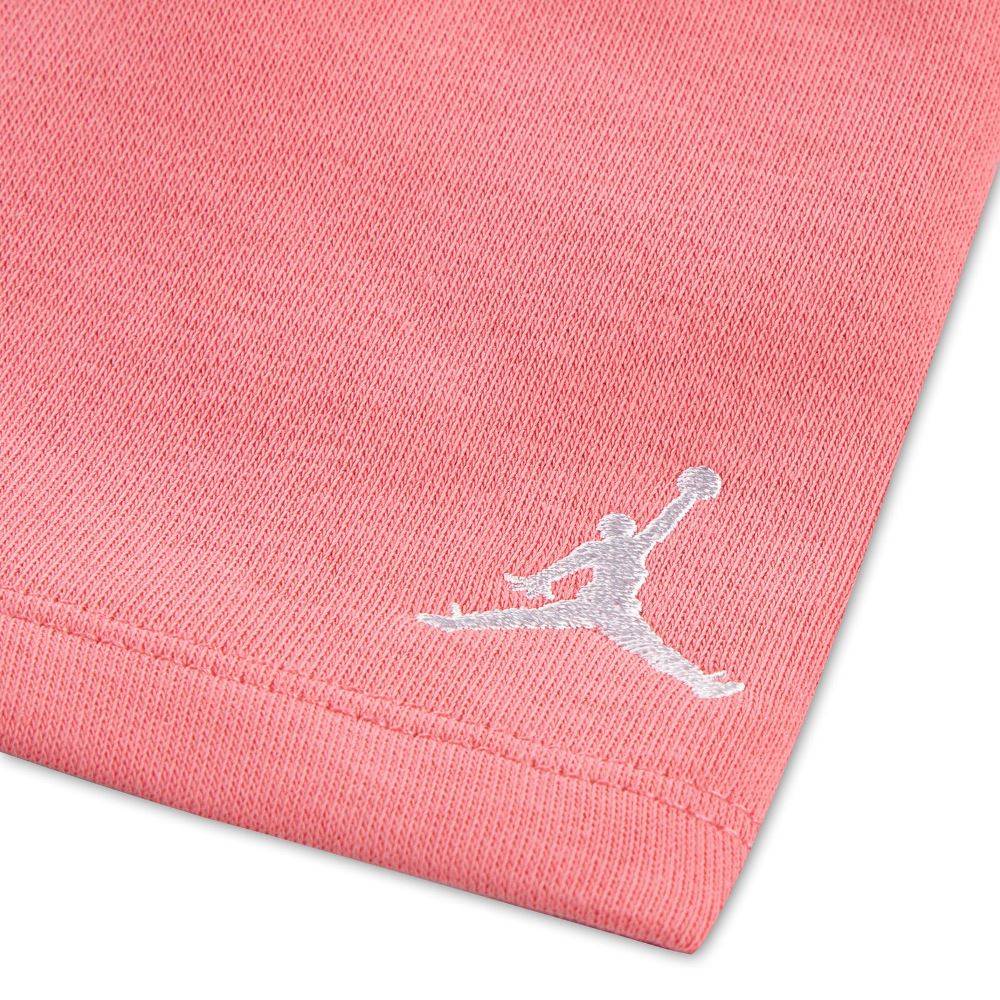 NIKE JORDAN LITTLE GIRLS BROOKLYN ESS FLC SHORT SET