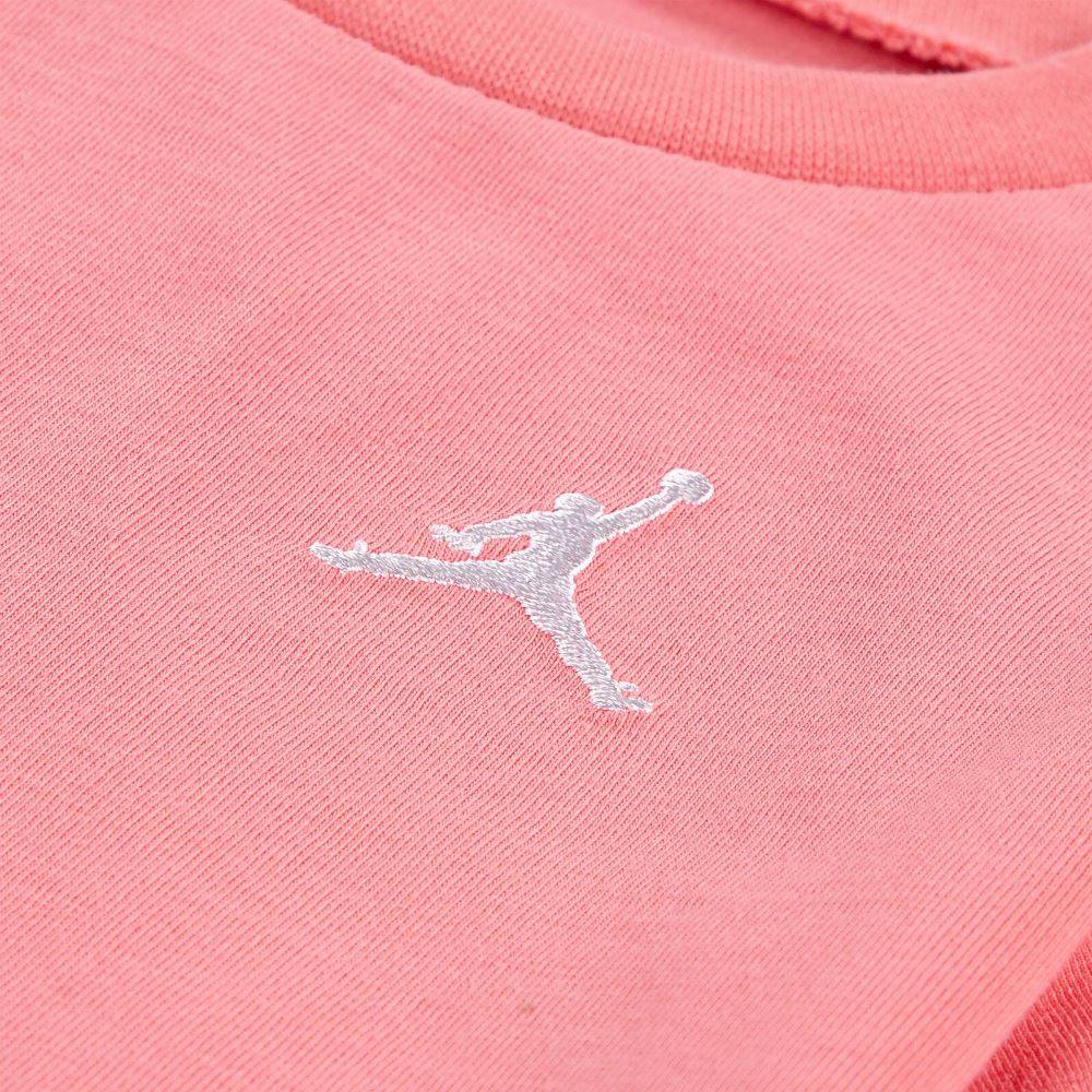 NIKE JORDAN LITTLE GIRLS BROOKLYN ESS FLC SHORT SET