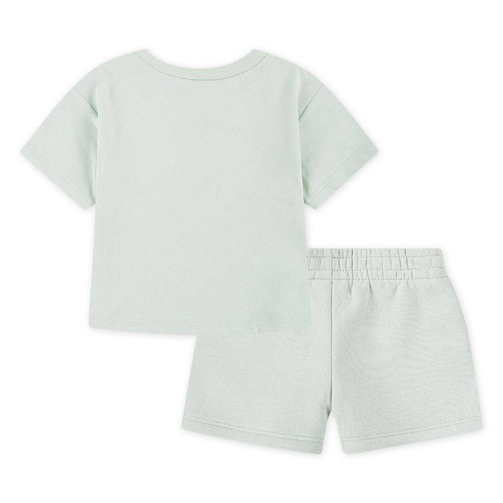 NIKE JORDAN LITTLE GIRLS BROOKLYN ESS FLC SHORT SET