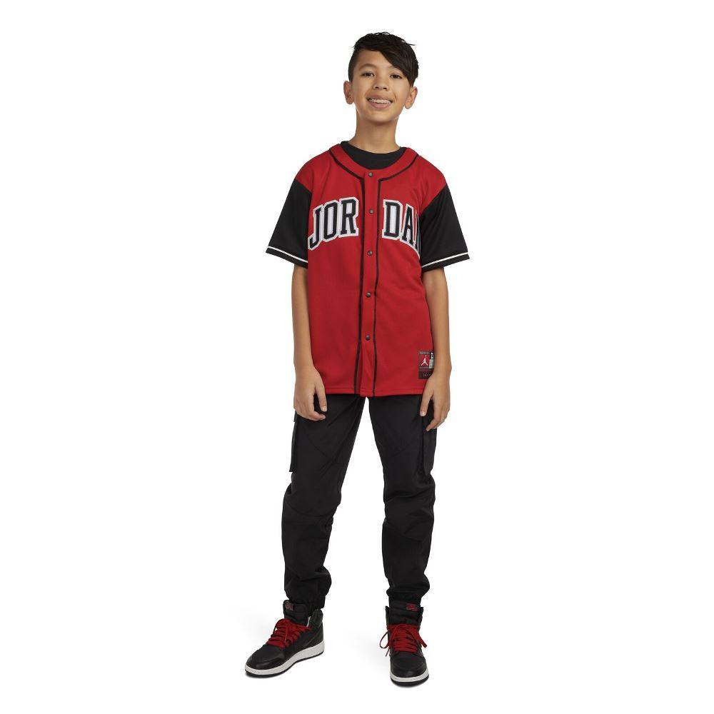 NIKE JORDAN BOYS HBR BASEBALL JERSEY