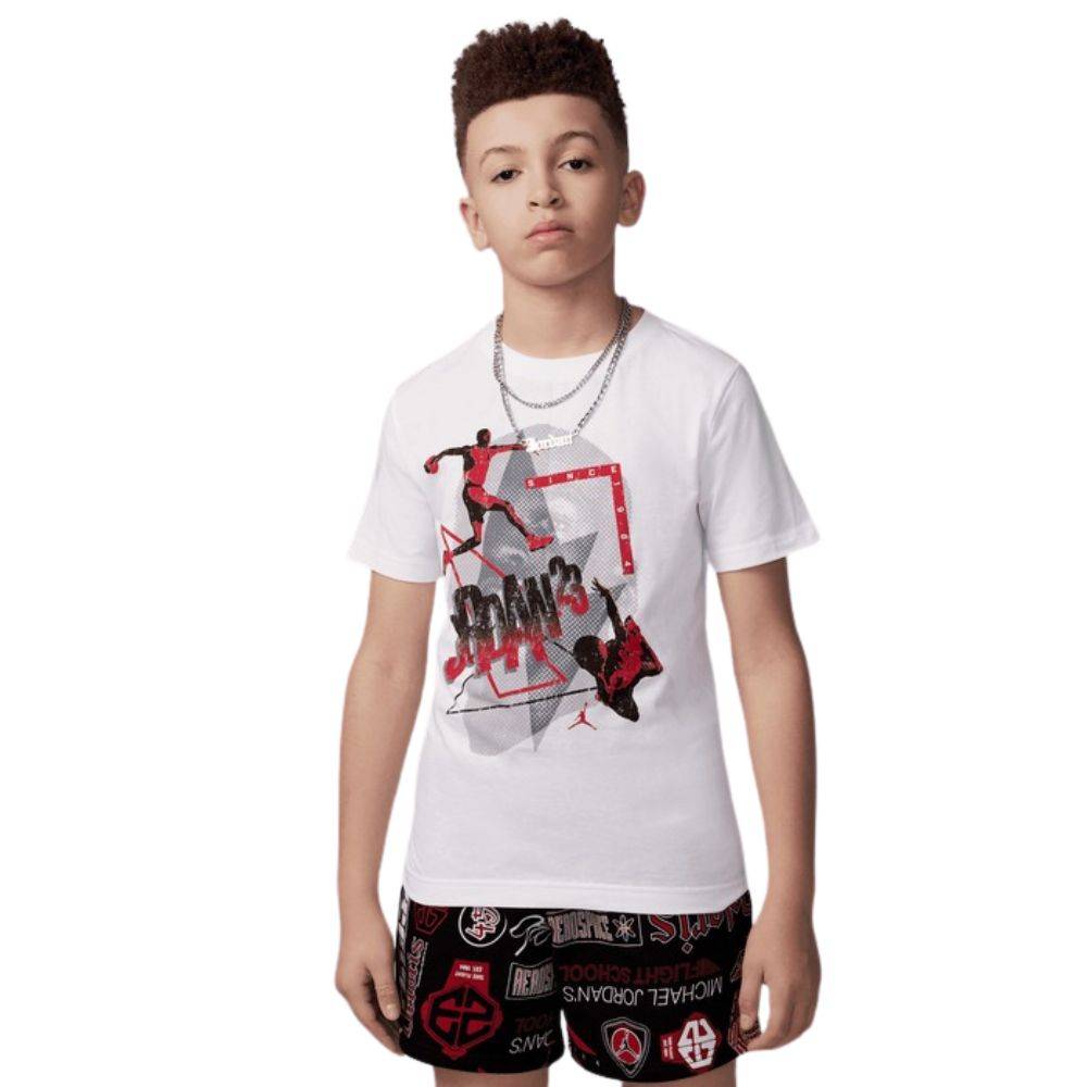 NIKE JORDAN BOYS 3PEAT SS TEE