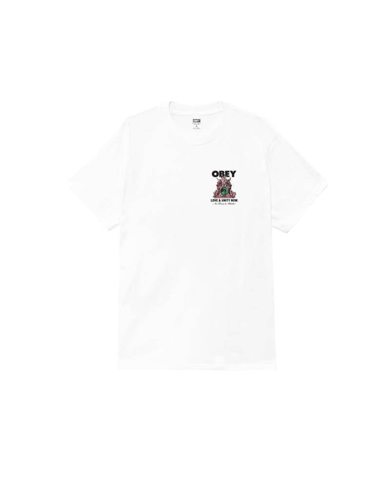 OBEY LOVE & UNITY NOW TEE