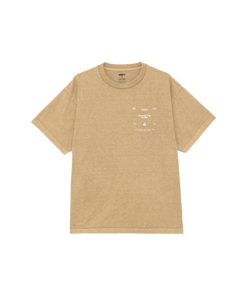 OBEY AROUND THE GLOBE TEE
