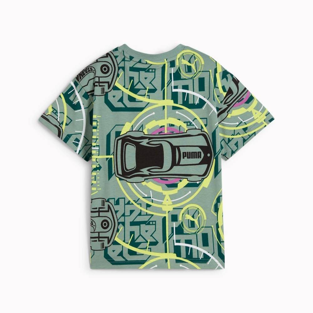 PUMA X HOT WHEELS RELAXED AOP TEE